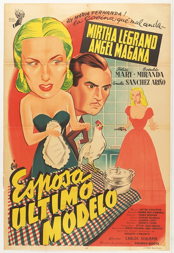 Afiche Esposa último modelo